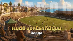 แมตช์ บอลโลกที่มีผู้ชม น้อยสุด