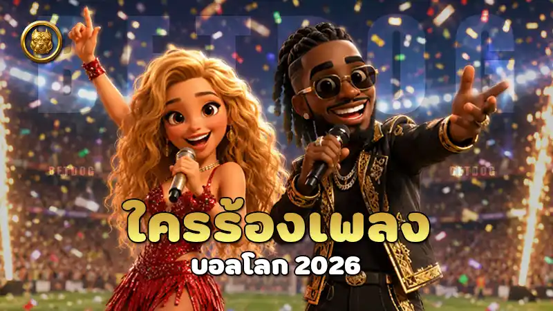 ใครร้องเพลงบอลโลก 2026