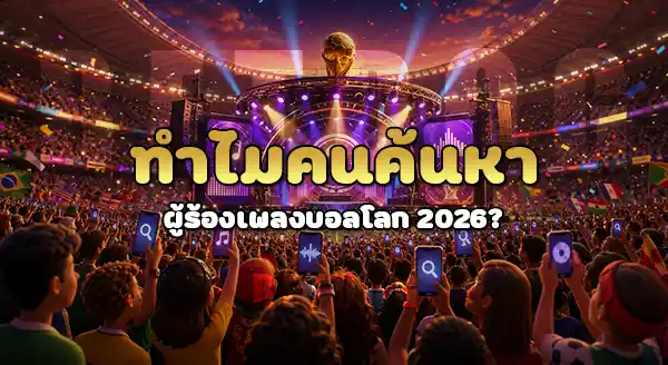 ใครร้องเพลงบอลโลก 2026