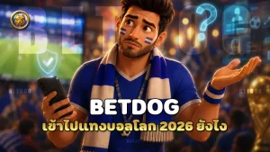 betdog เข้าไปแทงบอลโลก 2026 ยังไง