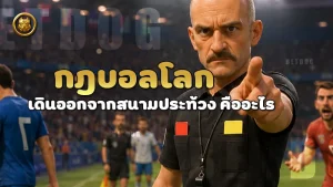 กฎบอลโลก เดินออกจากสนามประท้วง คืออะไร