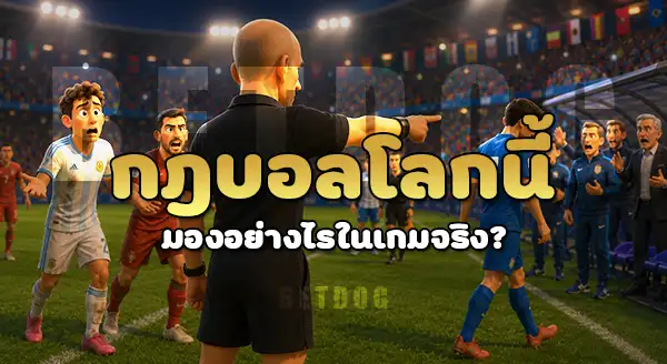 กฎบอลโลก เดินออกจากสนามประท้วง คืออะไร