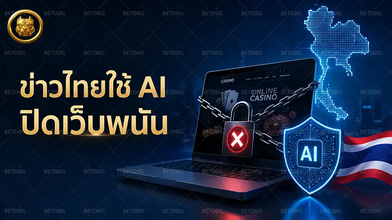 ข่าวไทยใช้ AI ปิดเว็บพนัน