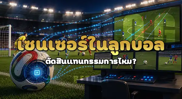 ลูกฟุตบอลบอลโลก 2026 มีเซนเซอร์ไหม