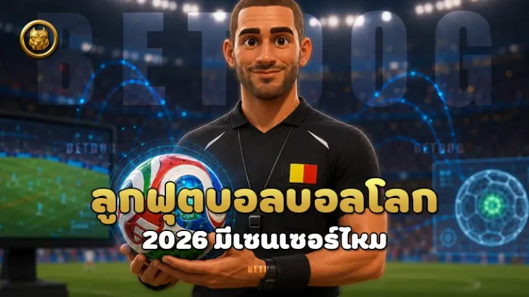 ลูกฟุตบอลบอลโลก 2026 มีเซนเซอร์ไหม
