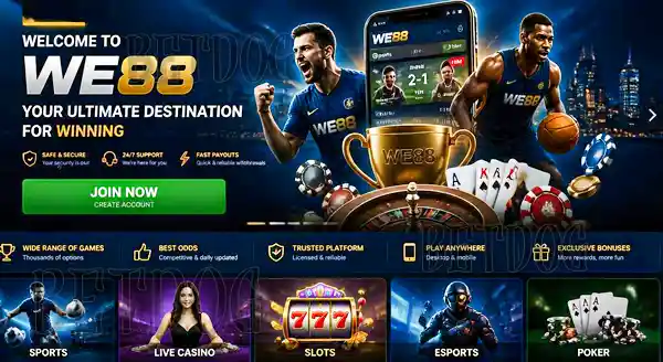ข่าวเครือข่ายเว็บพนัน WE88