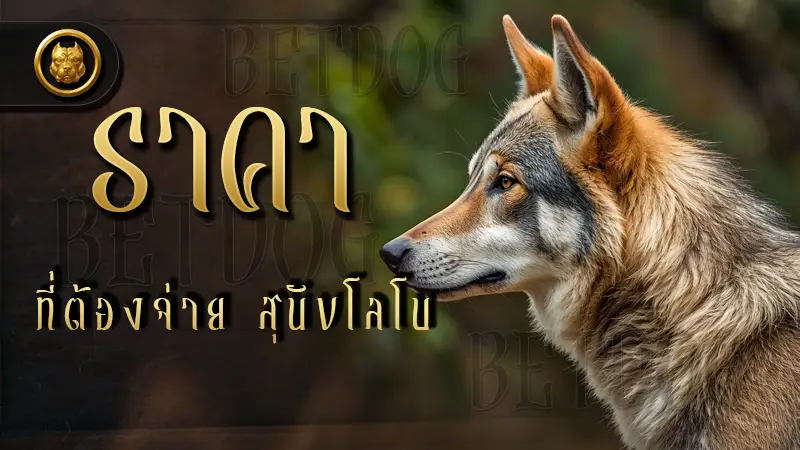 ราคาที่ต้องจ่าย สุนัขโลโบ