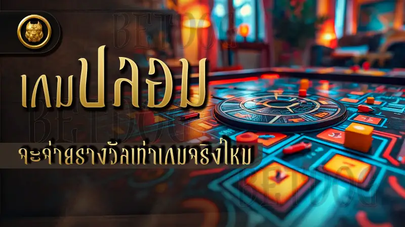 เกมปลอม จะจ่ายรางวัลเท่าเกมจริงไหม