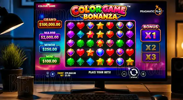 เกมสล็อต Color Game Bonanza